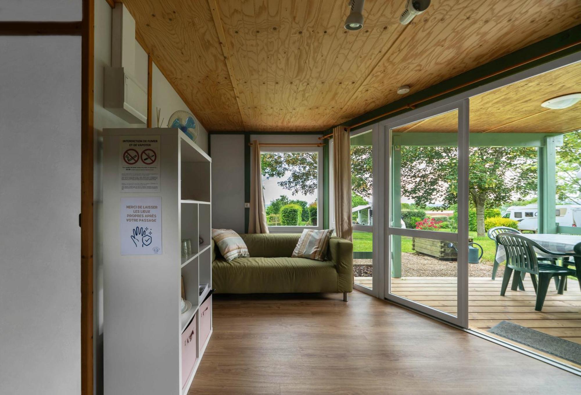 Camping Le Mont Libre - Cottage & Espace Nature - Gannat Exteriör bild